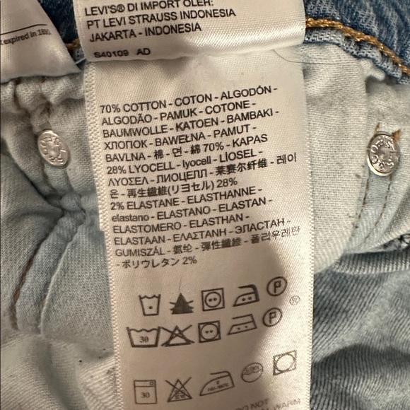 Levi’s 513 Slim Straight Jeans Men's 31x30 Classic Wash Denim Staple - Picture 13 of 16